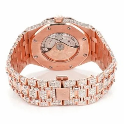 Trending Fully Customized Iced Out Diamond Watch for Men Hip Hop Diamond Jewelry watch Gift