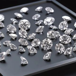 CVD Diamond Loose Stone, 4mm to 6mm