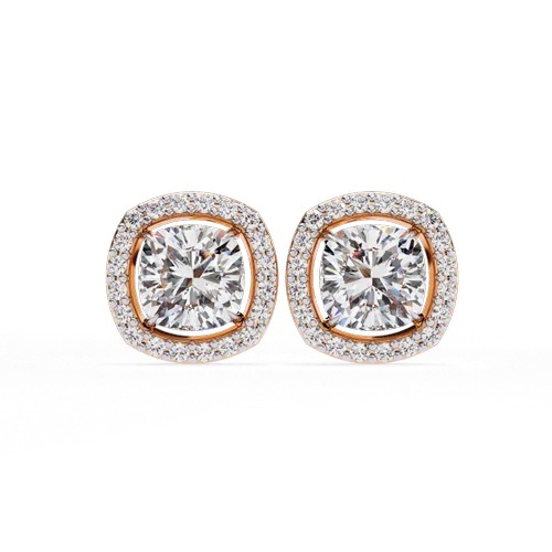 Igi 1 CARAT EACH LAB GROWN DIAMONDS EARRINGS, Symmetry: Excellent