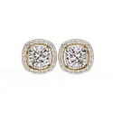 Igi 1 CARAT EACH LAB GROWN DIAMONDS EARRINGS, Symmetry: Excellent