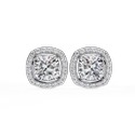 Igi 1 CARAT EACH LAB GROWN DIAMONDS EARRINGS, Symmetry: Excellent