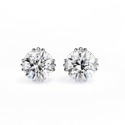 White Lab Grown 1CTS Cvd Diamonds Oval Shape E VS1 IGI Certified