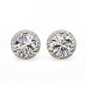 White Lab Grown Cvd Diamonds 2cts Round Shape E VS1 IGI Certified