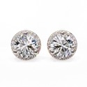 White Lab Grown Cvd Diamonds 2cts Round Shape E VS1 IGI Certified