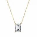White Lab Grown Cvd Diamonds Emerald Shape E VS1 IGI Certified