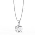 2 Carats Lab Grown Diamond pendant Lab Grown Diamond Jewellery