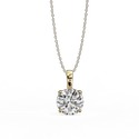 2 Carats Lab Grown Diamond pendant Lab Grown Diamond Jewellery