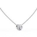 Igi 0.07 CARAT EACH LAB GROWN DIAMONDS PENDENT