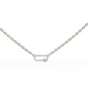IGI 0.90 CARAT EACH LAB GROWN DIAMONDS PENDENT