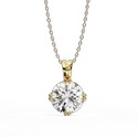 2 Carats Lab Grown Diamond pendant Lab Grown Diamond Jewellery