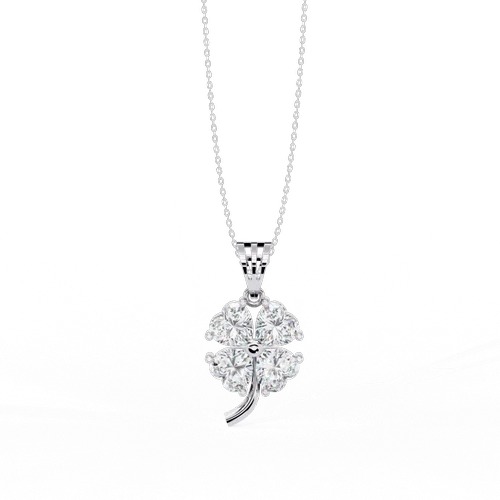 Beloved Round Diamond Pendant Lab Grown Diamond Jewellery