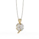 Beloved Round Diamond Pendant Lab Grown Diamond Jewellery