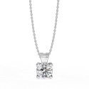 2.25 Carat DEF, VVS Lab Grown Diamond Pendent in 14K Yellow Gold