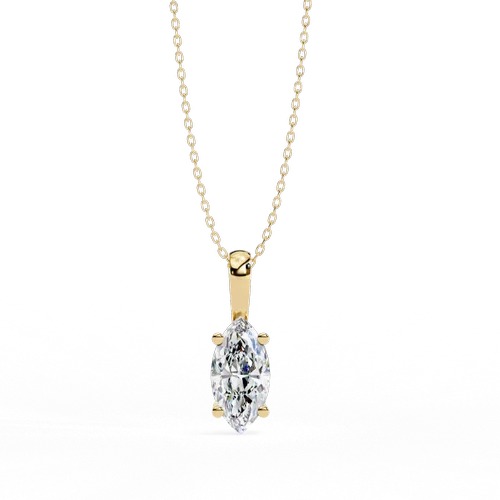 White Lab Grown Cvd Diamonds Round Shape E VS1 IGI Certified Halo Pendant with Chain