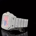 Good Quality Hip Hop Customized Iced out Lab Grown Diamond Watch for Men VVS Diamond Watch Gift