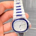 High Quality DEF Lab Grown Diamond Watch Colorless Diamond Hip Hop Style Diamond Watch