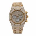 High Quality Custom Watch for Men Iced out Lab Grown Watch Diamond Studded Hip Hop Diamond Jewelry