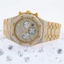 High Quality Custom Watch for Men Iced out Lab Grown Watch Diamond Studded Hip Hop Diamond Jewelry