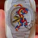 High Quality DEF Lab Grown Diamond Watch Colorless Diamond Hip Hop Style Diamond Watch