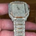 Best Selling Fully Customized Iced Out Diamond Lab Grown Watch for Men Hip Hop Diamond Jewelry