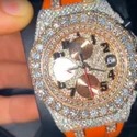 Best Selling Fully Customized Iced Out Diamond Lab Grown Watch for Men Hip Hop Diamond Jewelry watch