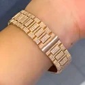 Good Quality Customized Iced Out Lab Grown Watch VVS Diamonds Studded Hip Hop Watch Gift for Men