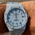 Good Quality Hip Hop Customized Iced out Lab Grown Diamond Watch for Men VVS Diamond Watch Gift