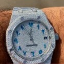 Good Quality Hip Hop Customized Iced out Lab Grown Diamond Watch for Men VVS Diamond Watch Gift