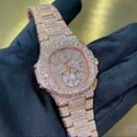 Good Quality Hip Hop Customized Iced out Lab Grown Diamond Watch for Men VVS Diamond Watch Gift