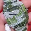 Good Quality Hip Hop Customized Iced out Lab Grown Diamond Watch for Men VVS Diamond Watch Gift