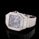 High Quality Custom Watch for Men Iced out Lab Grown Diamond Studded Watch Hip Hop Diamond Jewelry