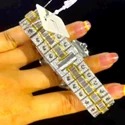 Premium Hip Hop Customized Iced out Lab Grown Diamond Watch for Men VVS Diamond Watch Gift