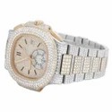 High Quality Custom Watch for Men Iced out Lab Grown Watch Diamond Studded Hip Hop Diamond Jewelry