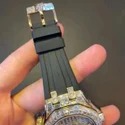 High Quality Custom Watch for Men Iced out Lab Grown Watch Diamond Studded Hip Hop Diamond Jewelry