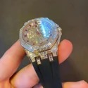 High Quality Custom Watch for Men Iced out Lab Grown Watch Diamond Studded Hip Hop Diamond Jewelry