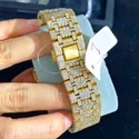 High Quality DEF Lab Grown Diamond Watch Colorless Diamond Hip Hop Style Diamond Watch