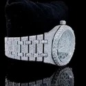 High Quality DEF Lab Grown Diamond Watch Colorless Diamond Hip Hop Style Diamond Watch