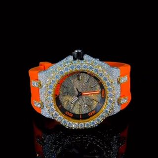 Good Quality Iced Out Lab Grown Watch for Men VVS Diamonds Best Fashion Jewelry Gift