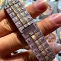 High Quality Hip Hop Customized Iced out Lab Grown Diamond Watch for Men VVS Diamond Watch Gift