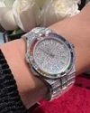 High Quality Hip Hop Customized Iced out Lab Grown Diamond Watch for Men VVS Diamond Watch Gift