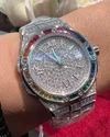 High Quality Hip Hop Customized Iced out Lab Grown Diamond Watch for Men VVS Diamond Watch Gift