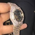 Hip Hop Customized Iced out Lab Grown Diamond Watch for Men VVS Diamond Watch Gift