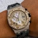 Hip Hop Customized Iced out Lab Grown Diamond Watch for Men VVS Diamond Watch Gift