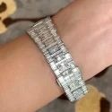Premium Hip Hop Customized Iced out Lab Grown Diamond Watch for Men VVS Diamond Watch Gift