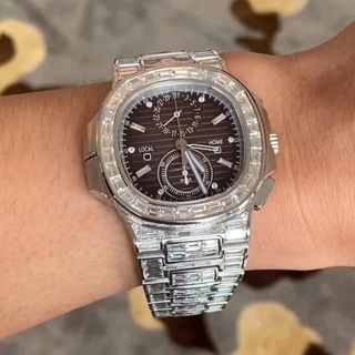 Premium Hip Hop Customized Iced out Lab Grown Diamond Watch for Men VVS Diamond Watch Gift