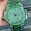Premium Hip Hop Customized Iced out Lab Grown Diamond Watch for Men VVS Diamond Watch Gift