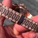 Best Selling Fully Customized Iced Out Diamond Lab Grown Watch for Men Hip Hop Diamond Jewelry
