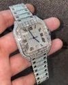 High Quality Custom Watch for Men Iced out Lab Grown Diamond Studded Watch Hip Hop Diamond Jewelry