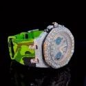 Top Quality Diamond Lab Grown Watch on Factory Price DEF Lab Grown Diamond Iced Out Watch