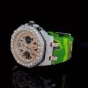 Top Quality Diamond Lab Grown Watch on Factory Price DEF Lab Grown Diamond Iced Out Watch